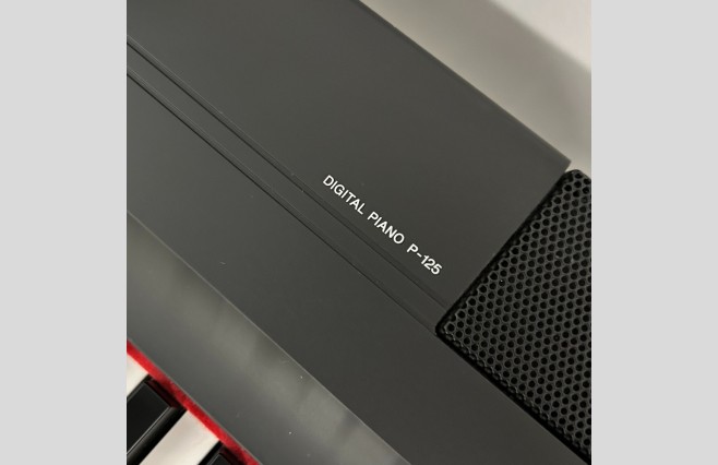 Yamaha P-125 Satin Black Home Stand Digital Piano, Used - Complete Package (SN:BBAP01582) - Image 5